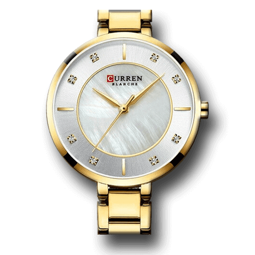 Reloj Para Mujer Metal Dorado - Marca Current